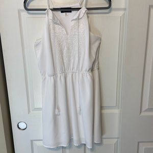 Francesca’s white dress’